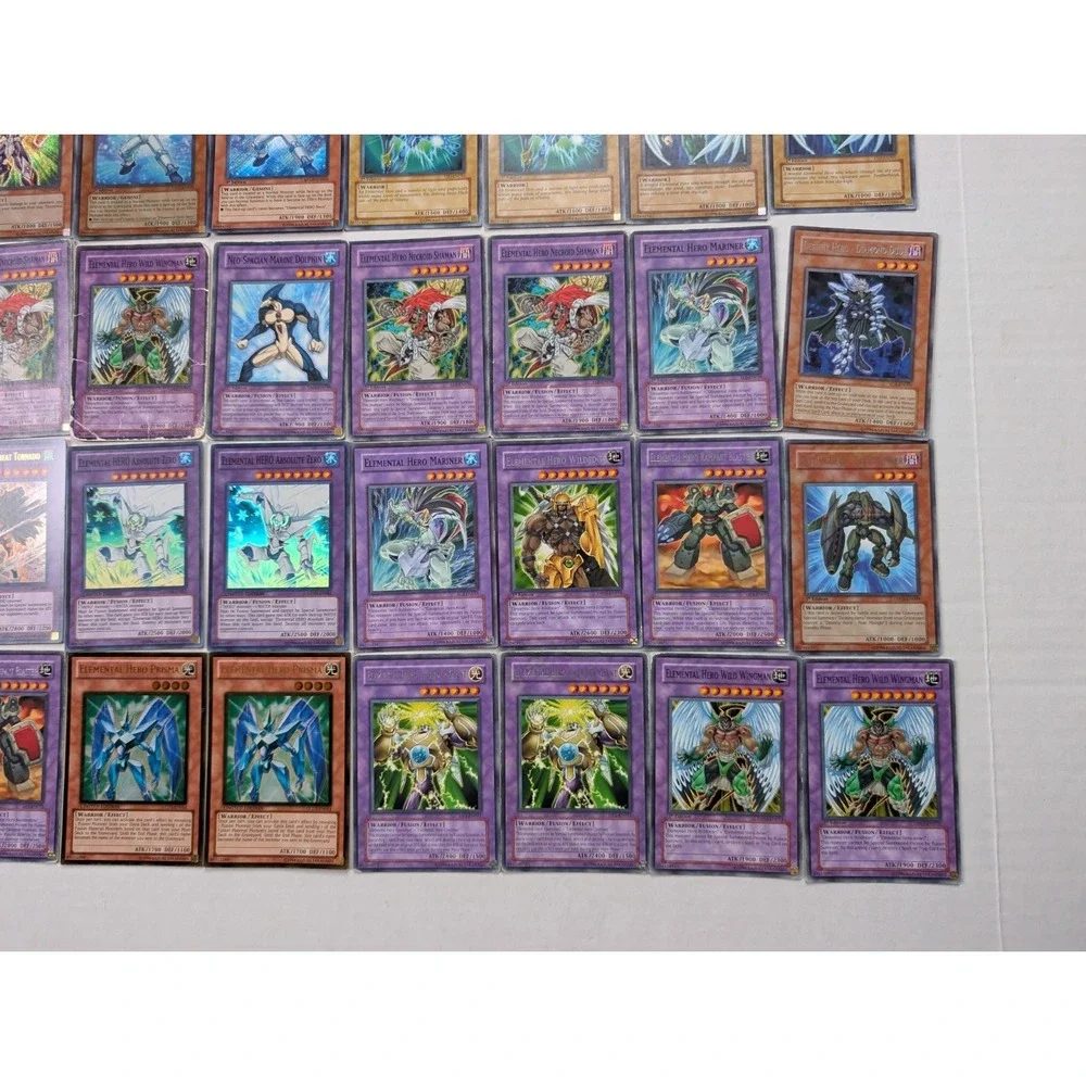 Yu-Gi-Oh‎ Elemental Hero 80 Card Lot Deck Building Super Ultra Ultimate Rares